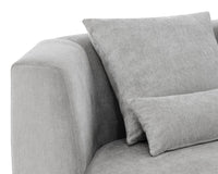 Sunpan Amalia Sofa in Polo Club Stone