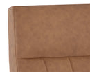 Sunpan Coelho Lounge Chair in Bounce Nut / Bounce Stone / Light Grey
