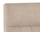 Sunpan Coelho Lounge Chair in Bounce Nut / Bounce Stone / Light Grey
