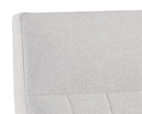 Sunpan Coelho Lounge Chair in Bounce Nut / Bounce Stone / Light Grey