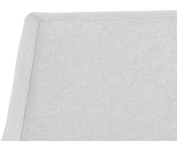 Sunpan Coelho Lounge Chair in Bounce Nut / Bounce Stone / Light Grey