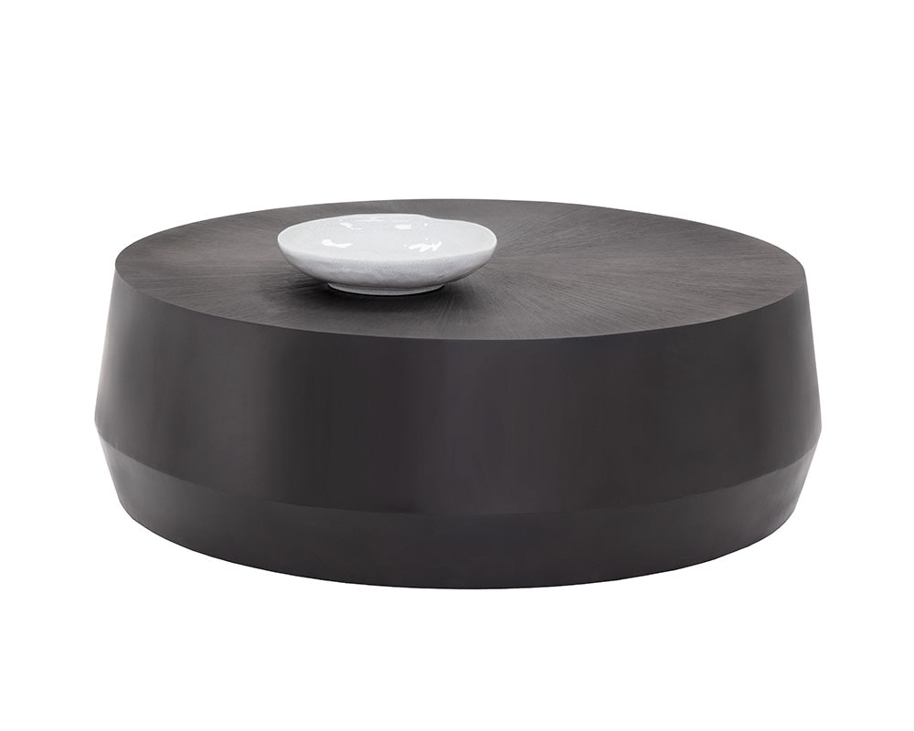 Sunpan Creed Coffee Table in Antique Gold / Gunmetal - Large