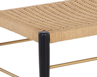 Sunpan Bondi Stool in Black