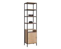 Sunpan Ambrose Modular Bookcase in Rustic Oak And Black - Small
