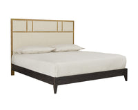 Sunpan Alvaro Bed - King in Dazzle Cream