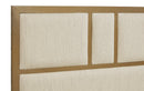 Sunpan Alvaro Bed - King in Dazzle Cream