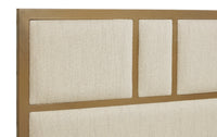 Sunpan Alvaro Bed - King in Dazzle Cream