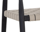 Sunpan Cayman Dining Armchair in Charcoal