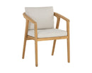 Sunpan Coraline Dining Armchair in Palazzo Cream