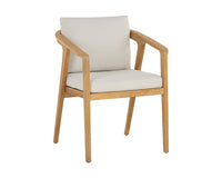 Sunpan Coraline Dining Armchair in Palazzo Cream