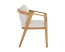 Sunpan Coraline Dining Armchair in Palazzo Cream