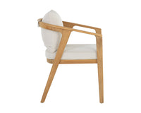 Sunpan Coraline Dining Armchair in Palazzo Cream