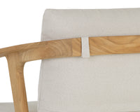 Sunpan Coraline Dining Armchair in Palazzo Cream
