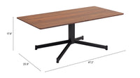 Zuo Modern Mazzy Coffee Table Brown