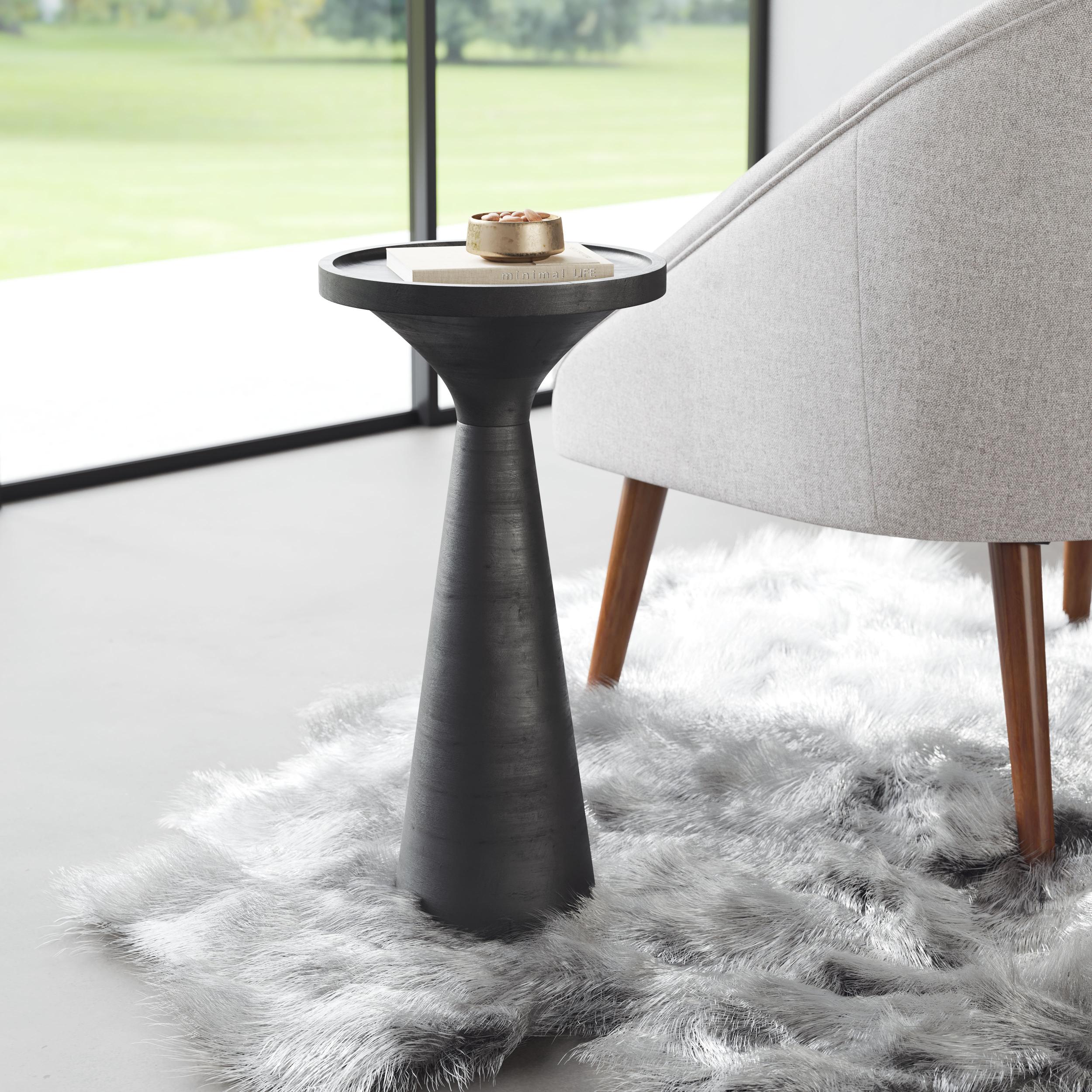 Zuo Modern Omni Side Table in Black