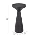 Zuo Modern Omni Side Table in Black