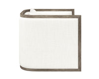 Sunpan Chloe Lounge Chair In Ash Grey/Dark Brown/Natural