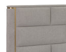 Sunpan Clara Bed In Ernst Sandstone - Queen