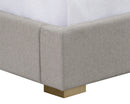 Sunpan Clara Bed In Ernst Sandstone - Queen