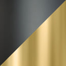 Zuo Modern Particle Side Table Gold and Black
