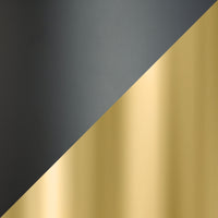 Zuo Modern Particle Side Table Gold and Black