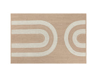 Sunpan Derby Hand-woven Rug In Sand / Cream 8 x 10/9 x 12/10 x 14'