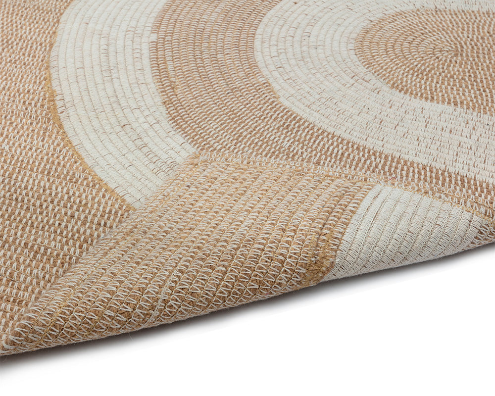 Sunpan Derby Hand-woven Rug In Sand / Cream 8 x 10/9 x 12/10 x 14'