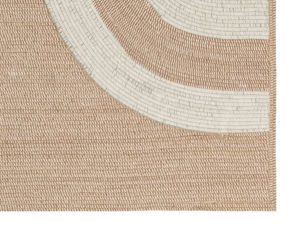 Sunpan Derby Hand-woven Rug In Sand / Cream 8 x 10/9 x 12/10 x 14'