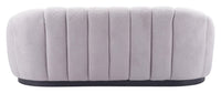Zuo Modern Bhutan Sofa in Cream/Light Gray