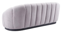 Zuo Modern Bhutan Sofa in Cream/Light Gray