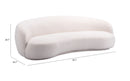 Zuo Modern Tibet Sofa in Cream/Olive Green
