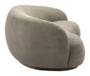Zuo Modern Tibet Sofa in Cream/Olive Green