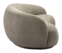 Zuo Modern Tibet Sofa in Cream/Olive Green