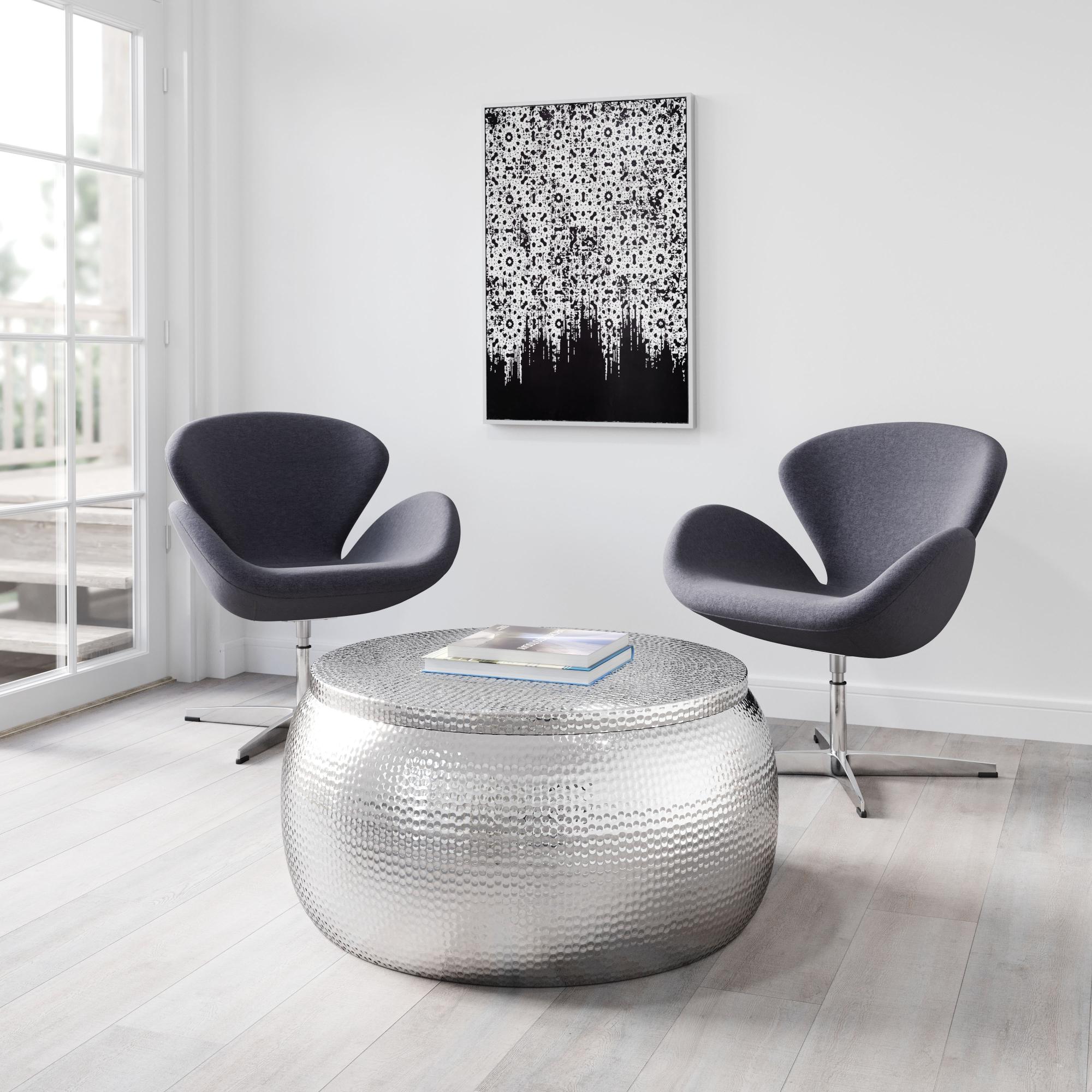 Zuo Modern Solo Coffee Table Silver
