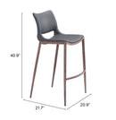 Zuo Modern Ace Barstool - Set of 2