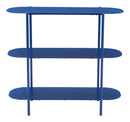 Zuo Modern Tre Console Table in Blue/White