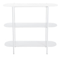Zuo Modern Tre Console Table in Blue/White
