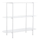 Zuo Modern Tre Console Table in Blue/White