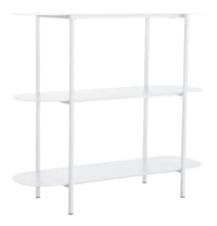 Zuo Modern Tre Console Table in Blue/White