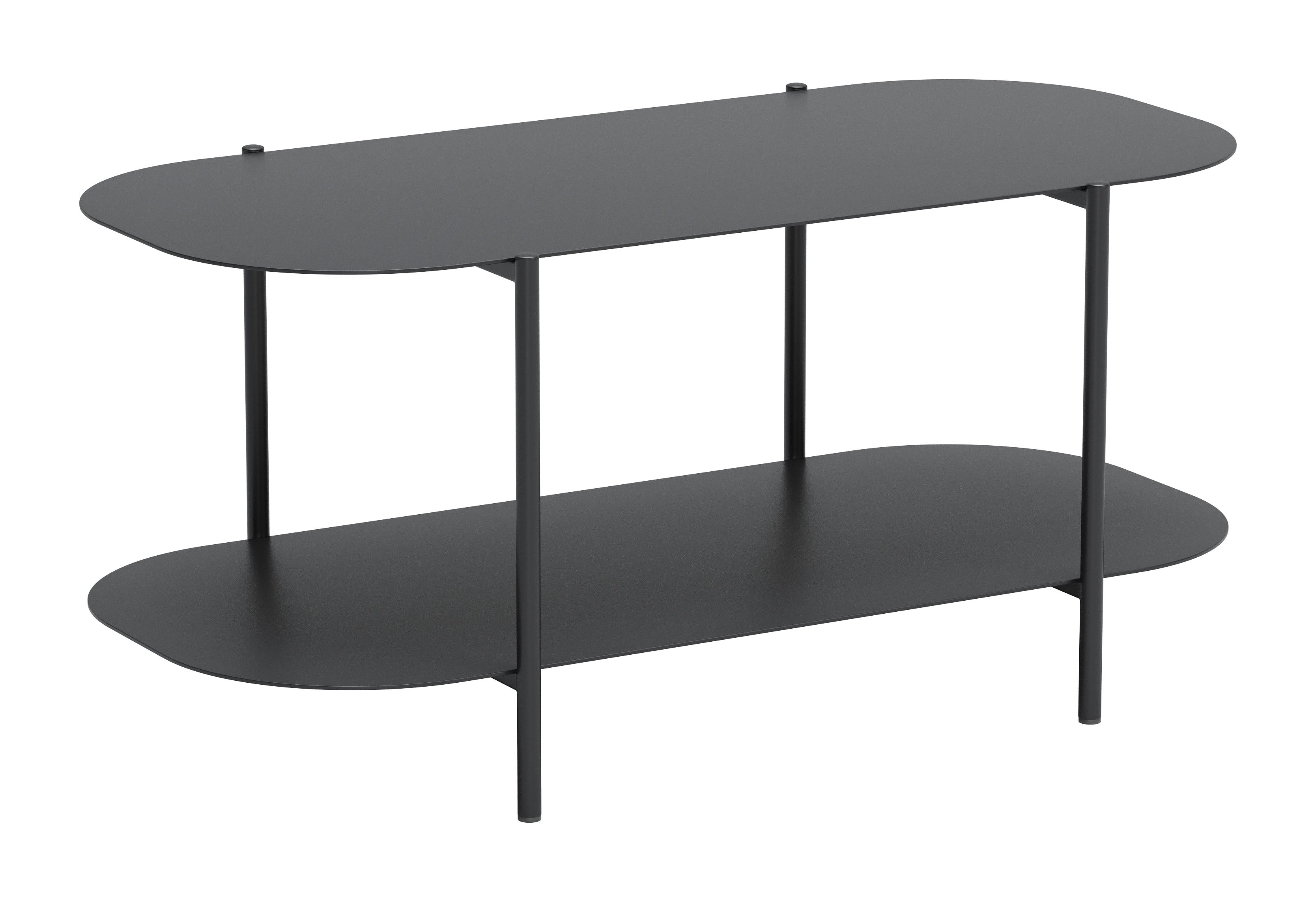 Zuo Modern Pullman Coffee Table in Black/White