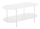 Zuo Modern Pullman Coffee Table in Black/White