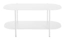 Zuo Modern Pullman Coffee Table in Black/White