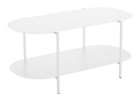 Zuo Modern Pullman Coffee Table in Black/White