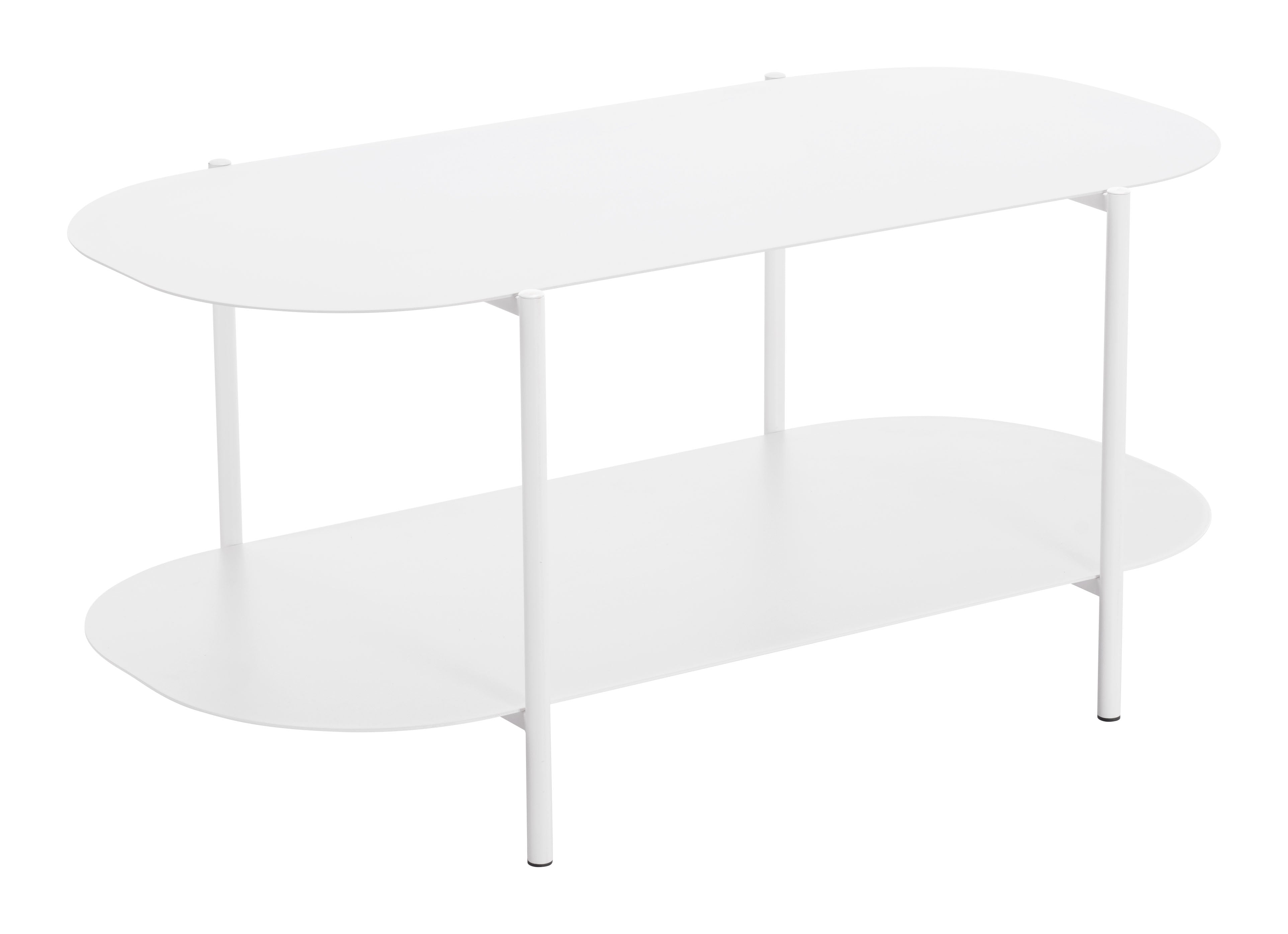 Zuo Modern Pullman Coffee Table in Black/White