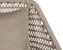 Sunpan Andria Lounge Chair - Palazzo Taupe / Arashi Black