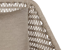 Sunpan Andria Lounge Chair - Palazzo Taupe / Arashi Black