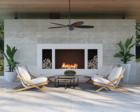 Sunpan Bari Teak Stool in Charcoal