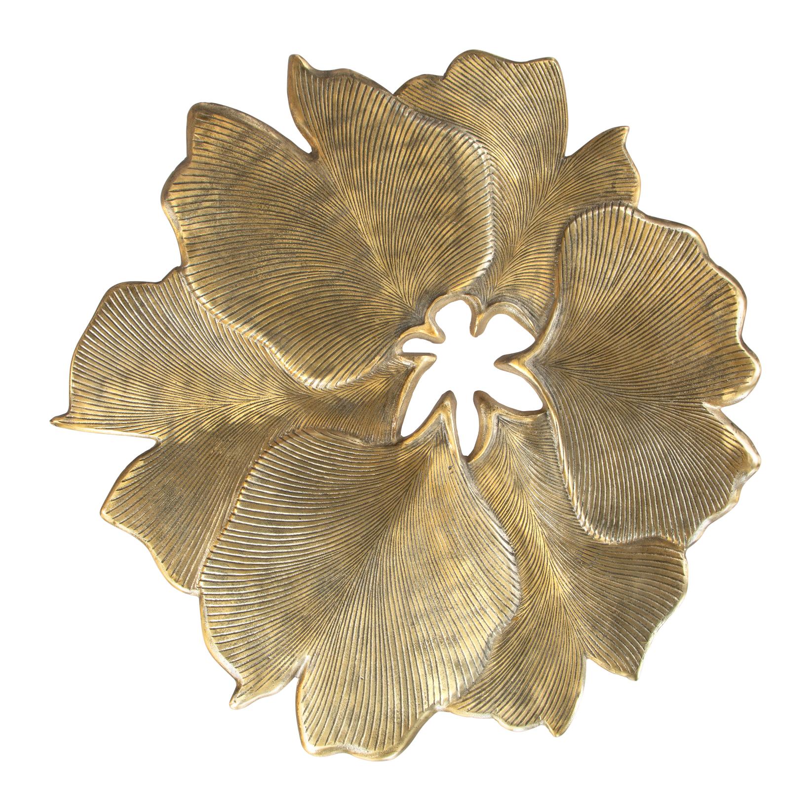 Zuo Modern Gingko Coffee Table Antique Brass