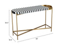 Zuo Modern Saber Console Table in Multicolor