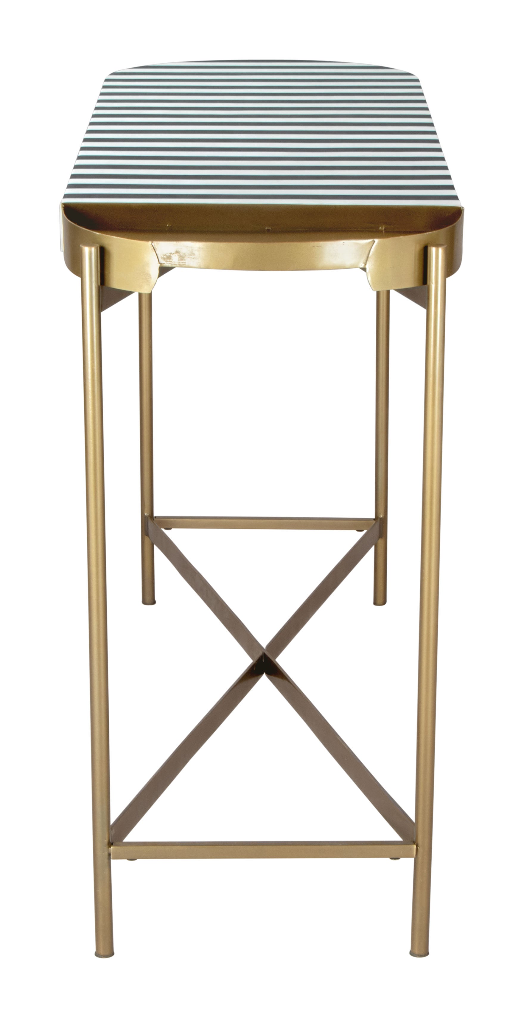 Zuo Modern Saber Console Table in Multicolor